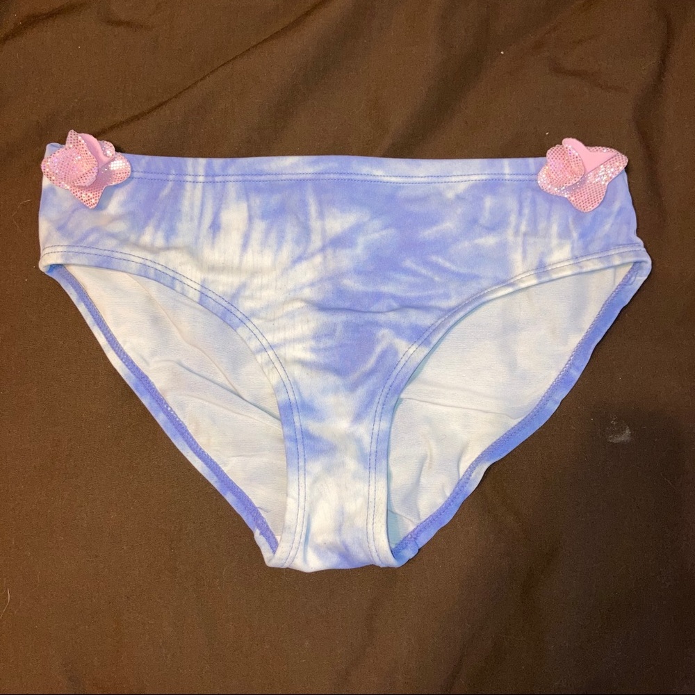 Blue Tie Dye DISNEY Bikini Bottoms